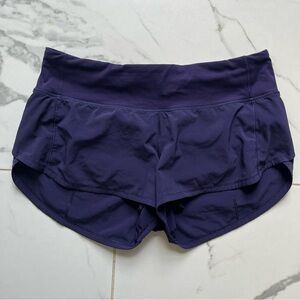 lululemon athletica Purple Athletic Shorts Performance Fit